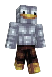 PapaCringe Minecraft avatar full body