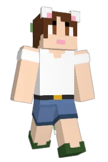 PapayaVega Minecraft avatar full body