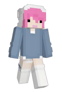 Papepopo Minecraft avatar full body
