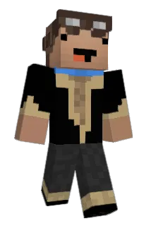 PaperAviator Minecraft avatar full body