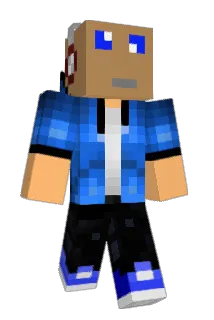 PaperHead08 Minecraft avatar full body