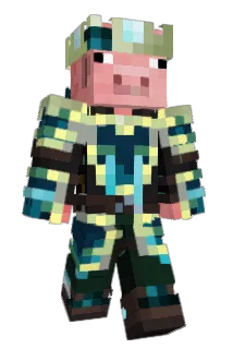 Paperbagjay Minecraft avatar full body