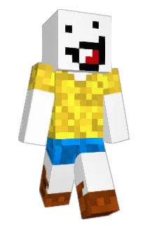 Paperfeed Minecraft avatar full body