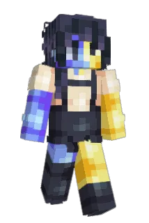 Papieer Minecraft avatar full body