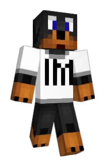 Papironi Minecraft avatar full body