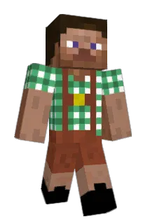 Pappflieg Minecraft avatar full body