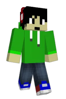 Papricorn Minecraft avatar full body