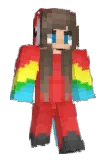Papuka Minecraft avatar full body