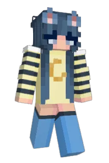 Par0usia Minecraft avatar full body