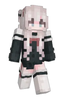 Parad9x Minecraft avatar full body
