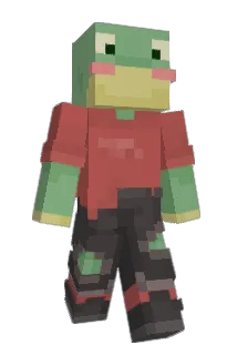 ParadiseFrog Minecraft avatar full body