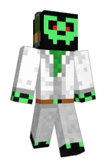 ParanoicznaLama Minecraft avatar full body
