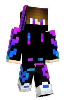 Paraodic Minecraft avatar full body