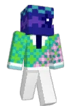 Parasaura Minecraft avatar full body