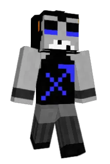 Parawhore Minecraft avatar full body