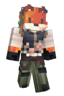 PardoxFox Minecraft avatar full body