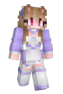 Parfait_feline Minecraft avatar full body