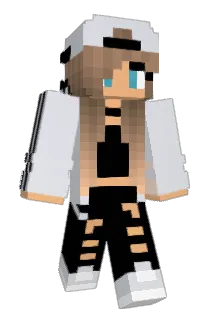 Paris_01 Minecraft avatar full body