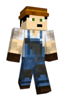 Parkuman Minecraft avatar full body
