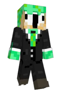 Parroli Minecraft avatar full body