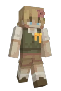 PartiallyGold Minecraft avatar full body