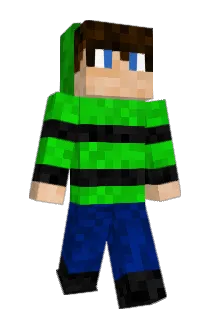 Partickster Minecraft avatar full body