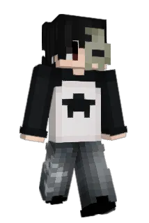 PartyHatCat Minecraft avatar full body