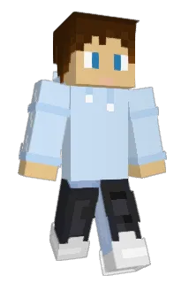 PartyLlama Minecraft avatar full body