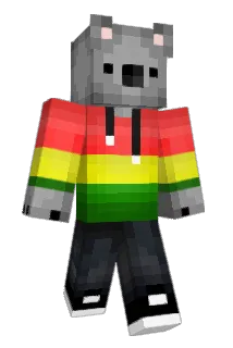 PartyPark Minecraft avatar full body