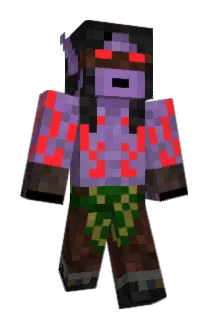 PartyT_rex Minecraft avatar full body