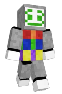 Partybox Minecraft avatar full body