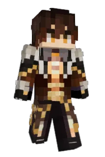 Parvulax Minecraft avatar full body