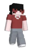 Parxnoid Minecraft avatar full body