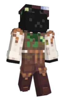 Pascifism Minecraft avatar full body