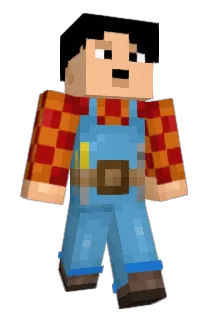Paslak Minecraft avatar full body