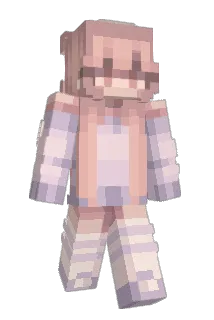 PastelWolfyyy Minecraft avatar full body