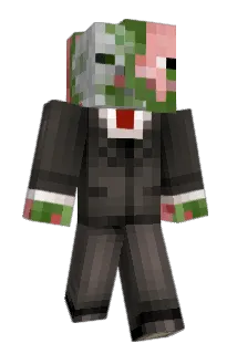 Pasterian Minecraft avatar full body