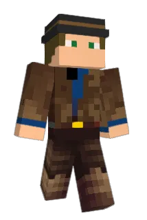 Paszazko Minecraft avatar full body
