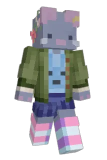 Patch3rat Minecraft avatar full body