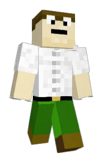 Patchles Minecraft avatar full body