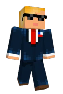 Patchmann Minecraft avatar full body