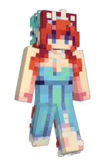 Patryuwu Minecraft avatar full body