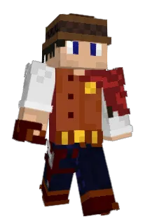 Patterfoot Minecraft avatar full body