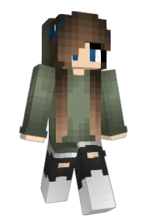 Pau_line Minecraft avatar full body
