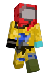 PaulBlartMeme Minecraft avatar full body