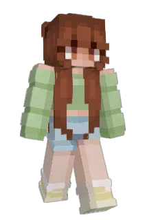 Pauline01 Minecraft avatar full body