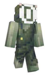 Pauluhs Minecraft avatar full body