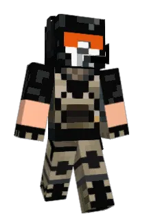 Pauste Minecraft avatar full body