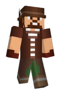 Paventare Minecraft avatar full body