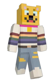 Pawbz Minecraft avatar full body